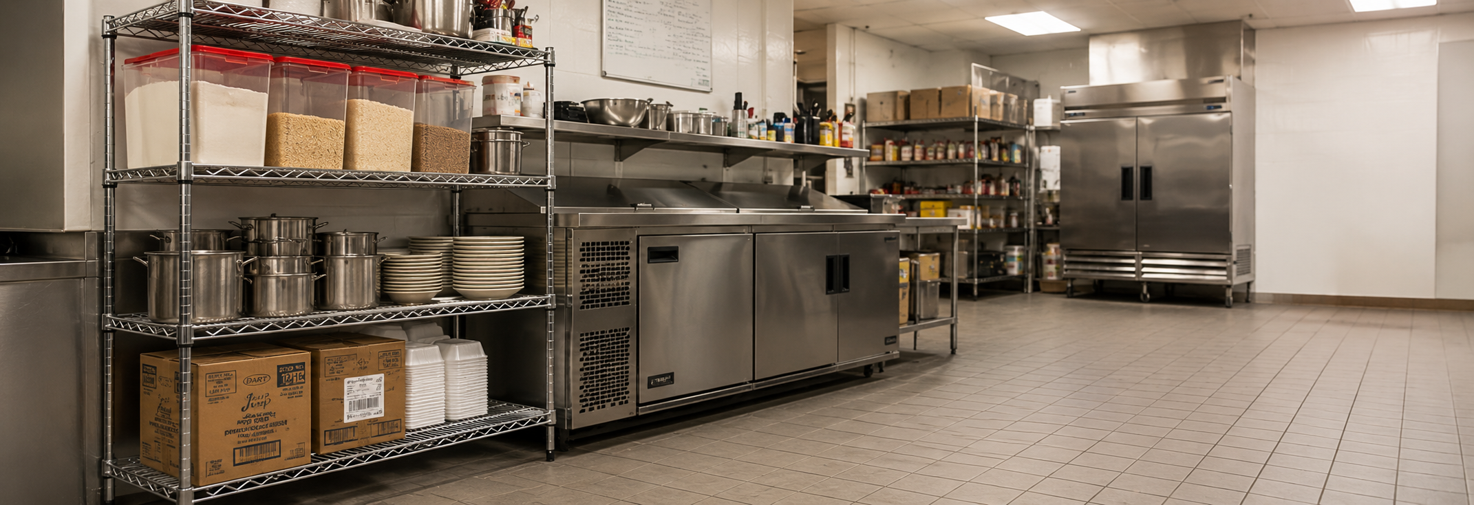 COMMERCIAL WIRE SHELVING